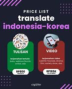 Translate Korea Indonesia Korea